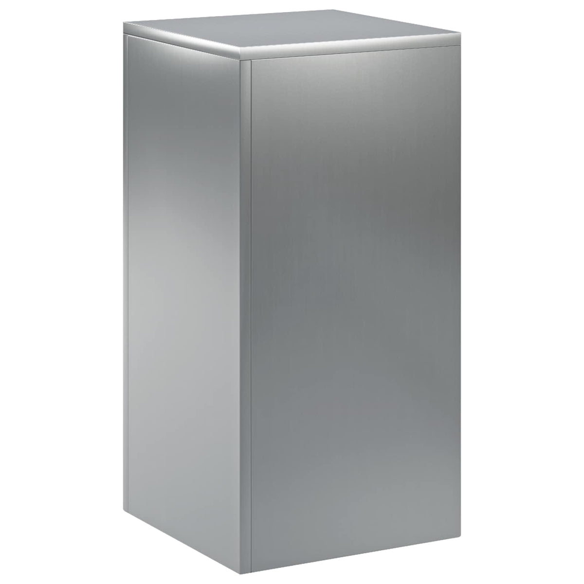 Plant Stand Silver 30 x 30 x 60 cm Steel