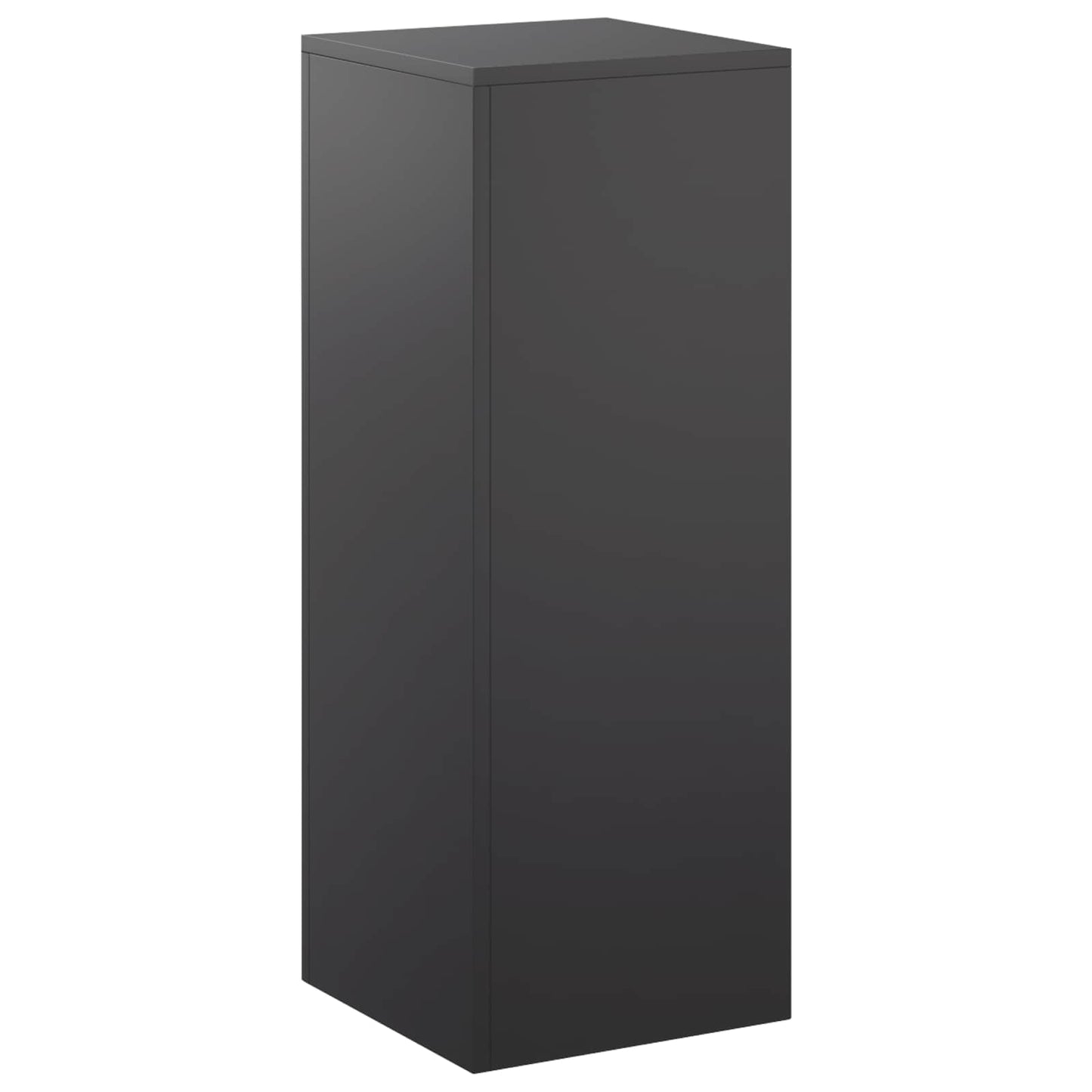 Plant Stand Black 30 x 30 x 80 cm Steel