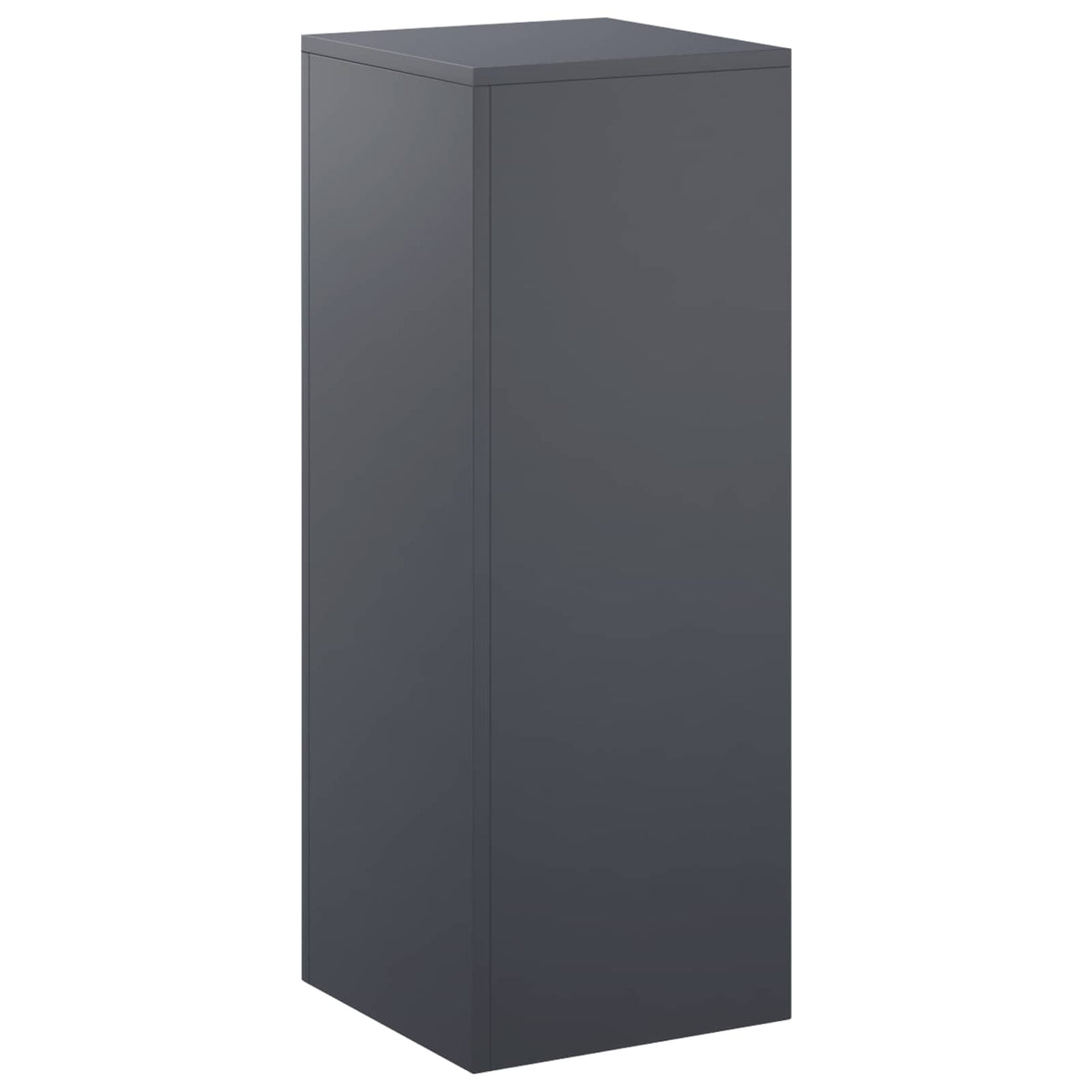 Plant Stand Anthracite 30 x 30 x 80 cm Stainless Steel
