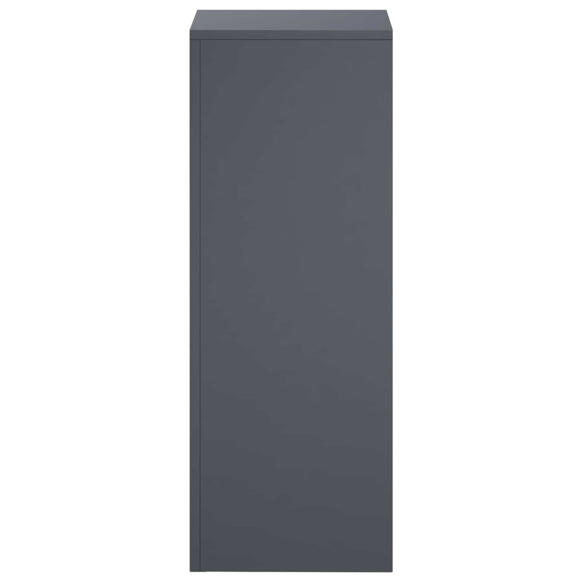 Plant Stand Anthracite 30 x 30 x 80 cm Stainless Steel