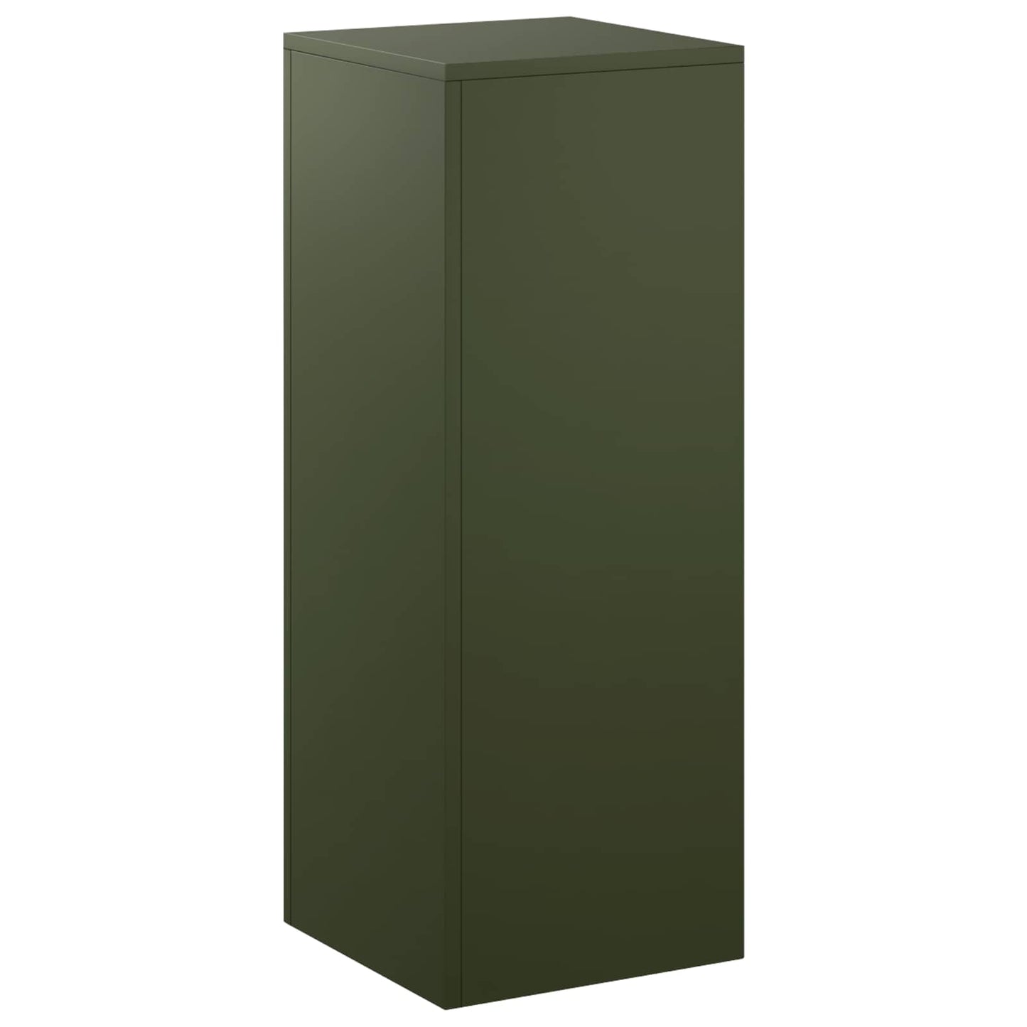 Plant Stand Olive Green 30 x 30 x 80 cm Weathering Steel