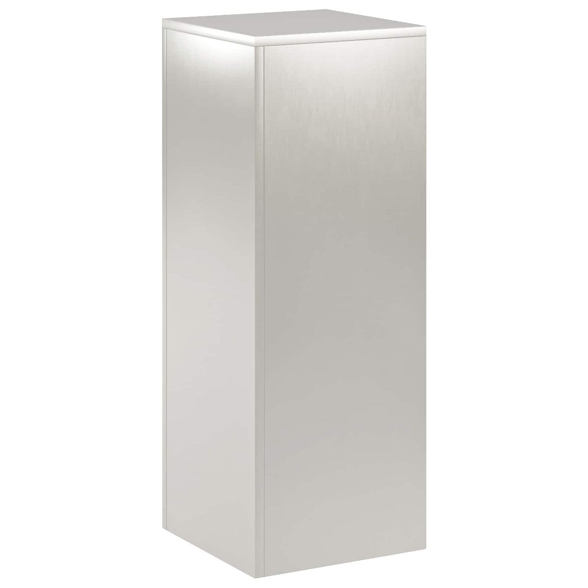 Plant Stand Silver 30 x 30 x 80 cm Steel