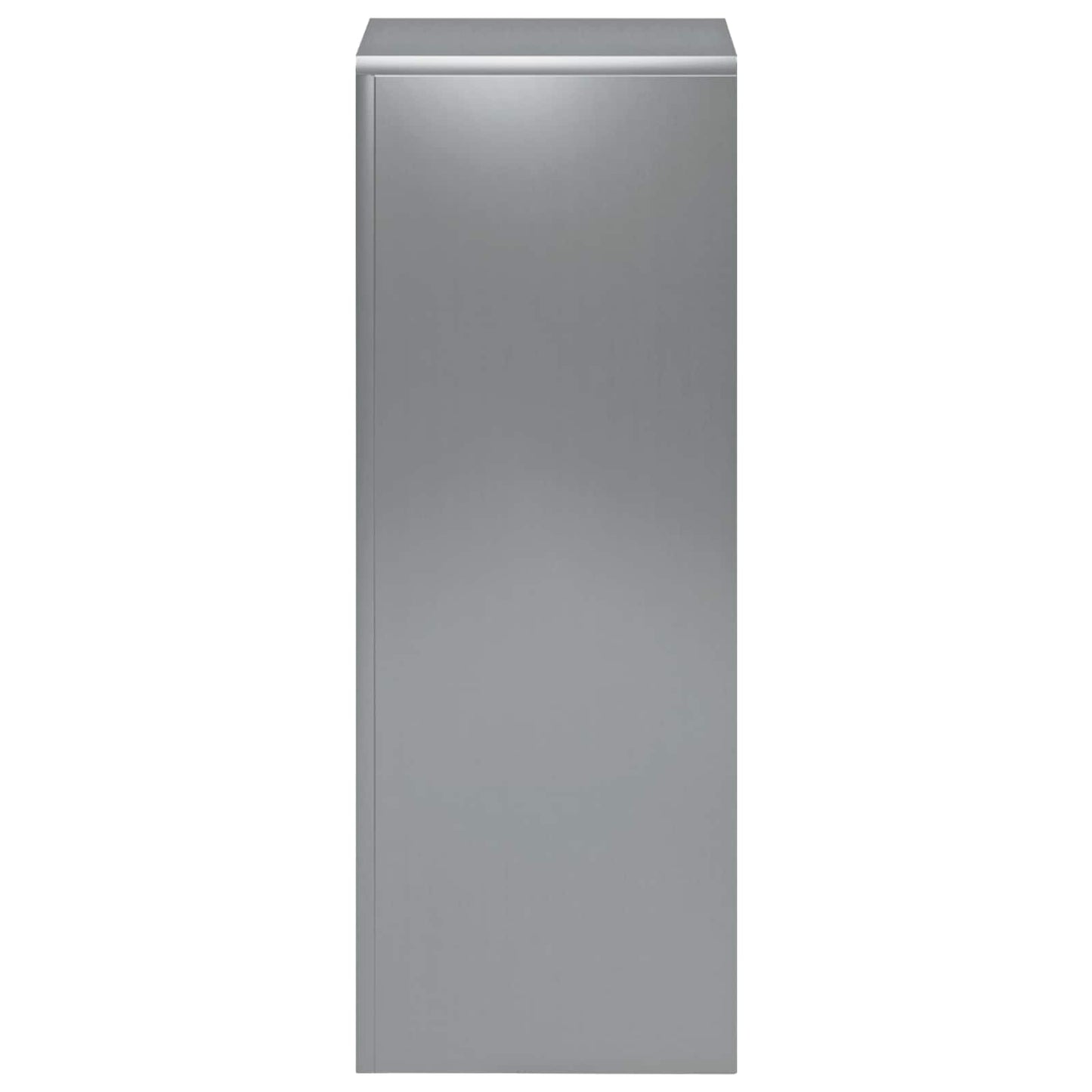 Plant Stand Silver 30 x 30 x 80 cm Steel