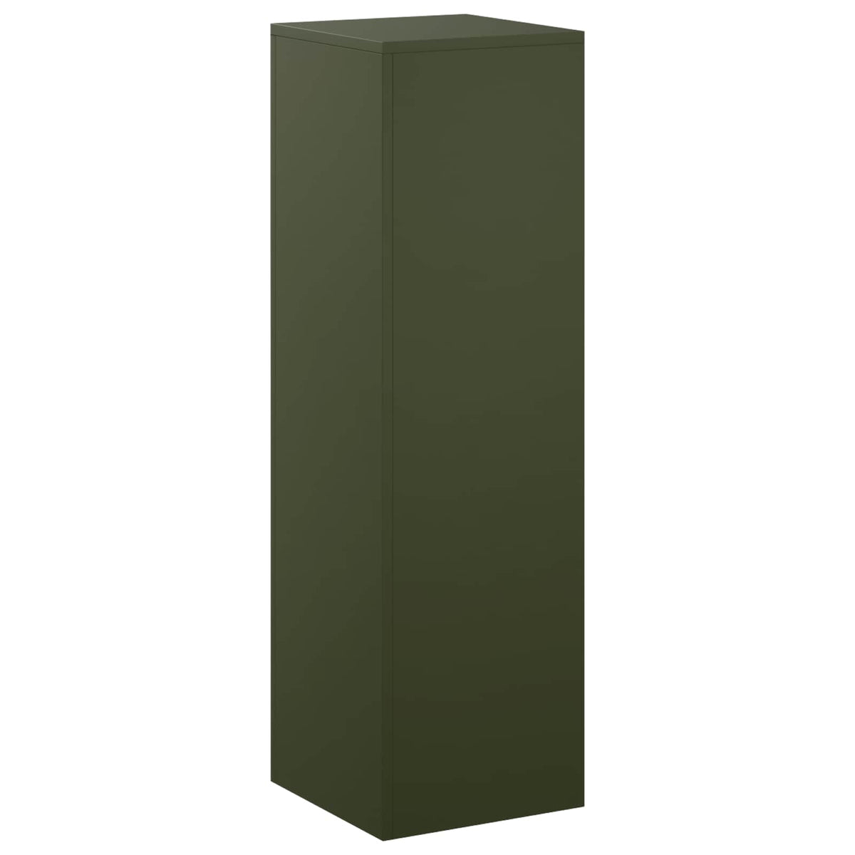 Plant Stand Olive Green 30 x 30 x 100 cm Weathering Steel