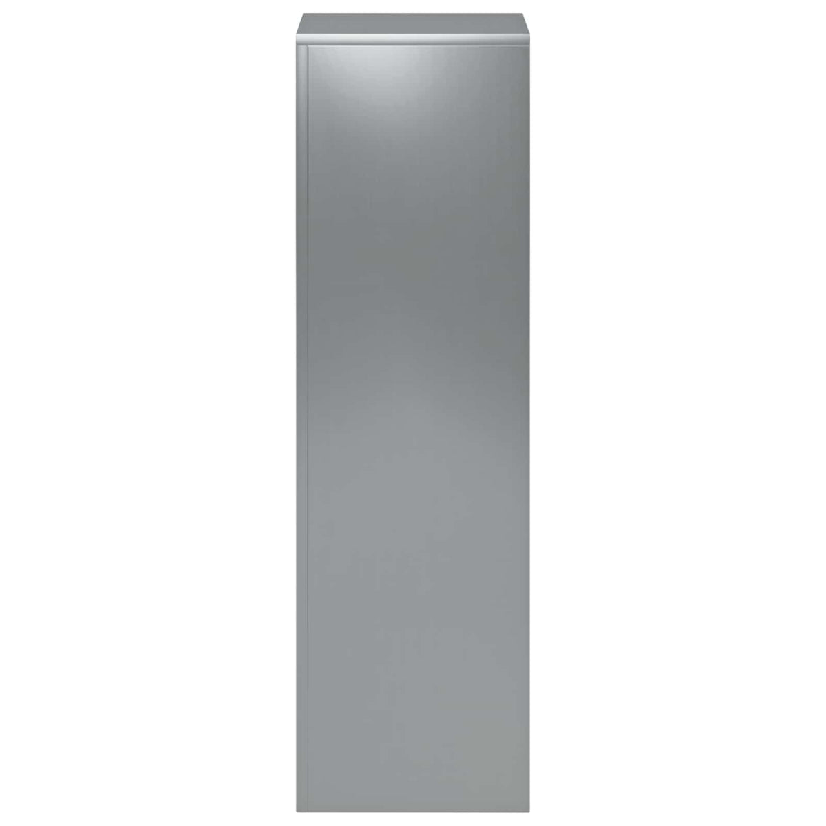 Plant Stand Silver 30 x 30 x 100 cm Steel