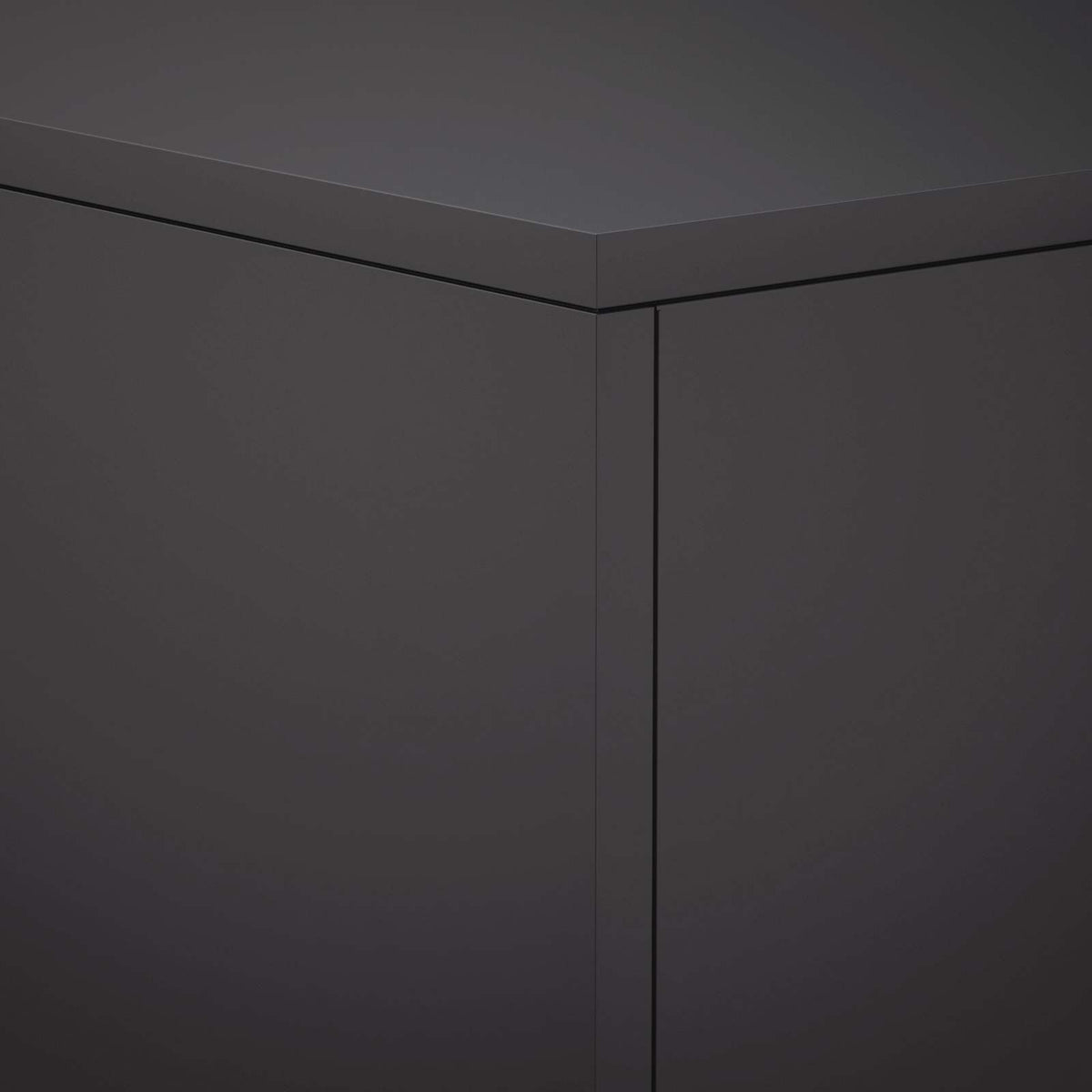 Plant Stand Black 40 x 40 x 40 cm Steel