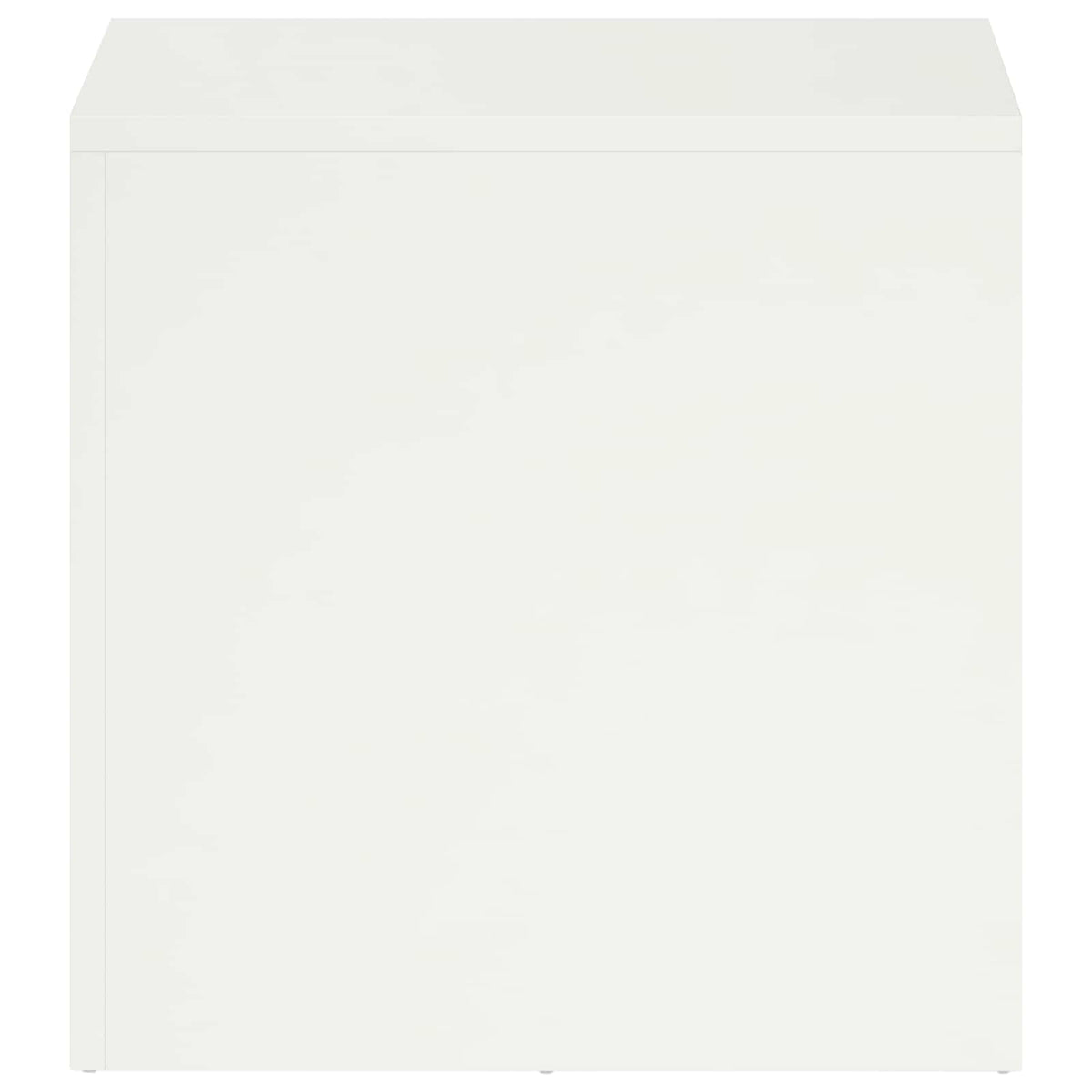 Plant Stand White 40 x 40 x 40 cm Steel