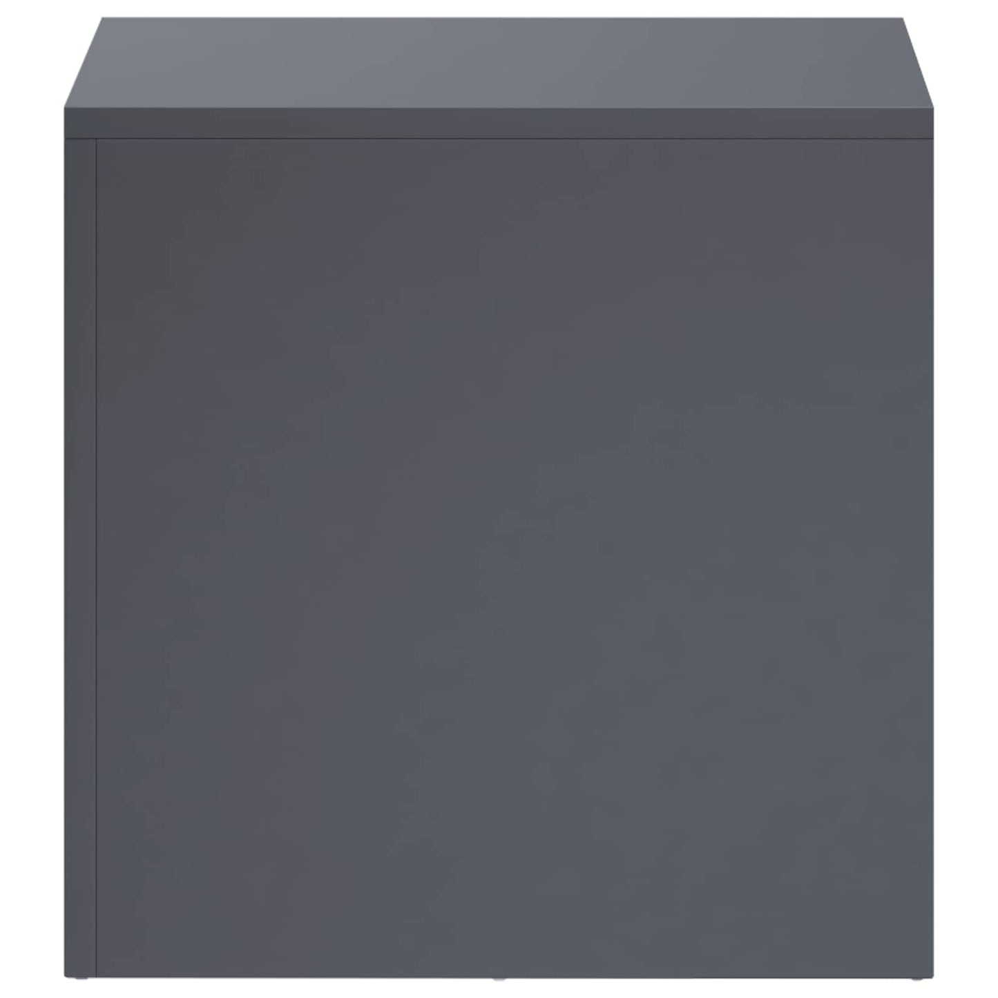 Plant Stand Anthracite 40 x 40 x 40 cm Stainless Steel