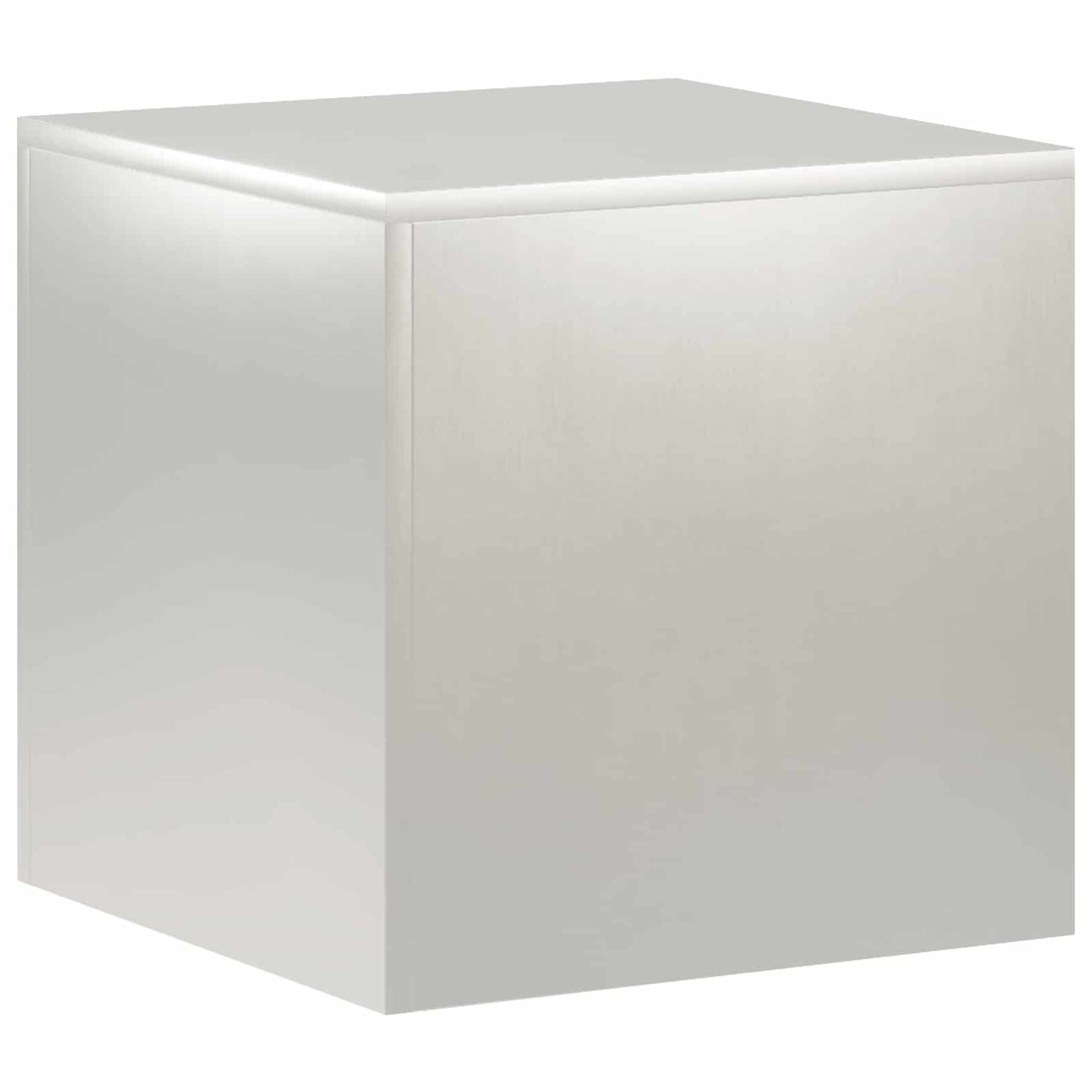 Plant Stand Silver 40 x 40 x 40 cm Steel