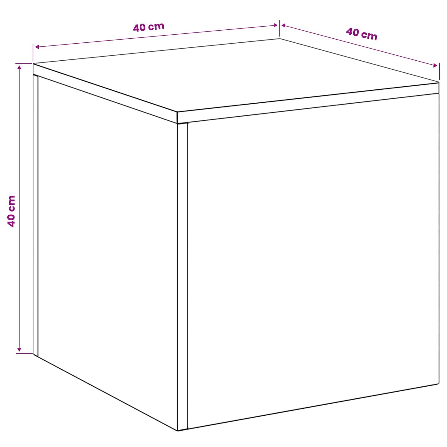 Plant Stand 2 pcs Silver 40 x 40 x 40 cm Steel