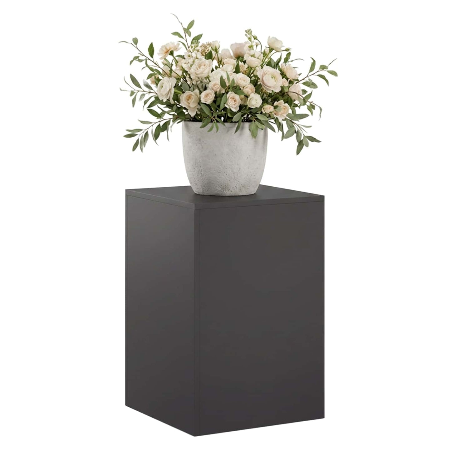 Plant Stand Black 40 x 40 x 60 cm Steel