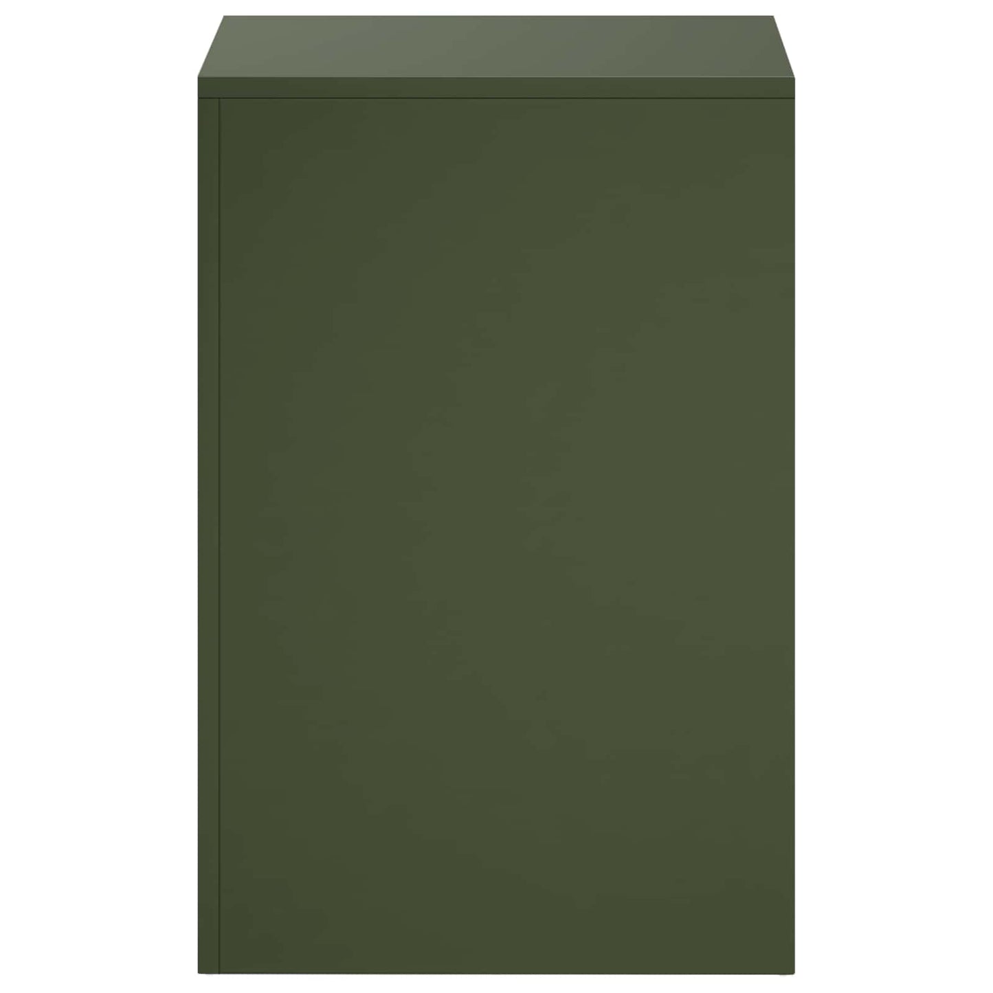 Plant Stand Olive Green 40 x 40 x 60 cm Weathering Steel