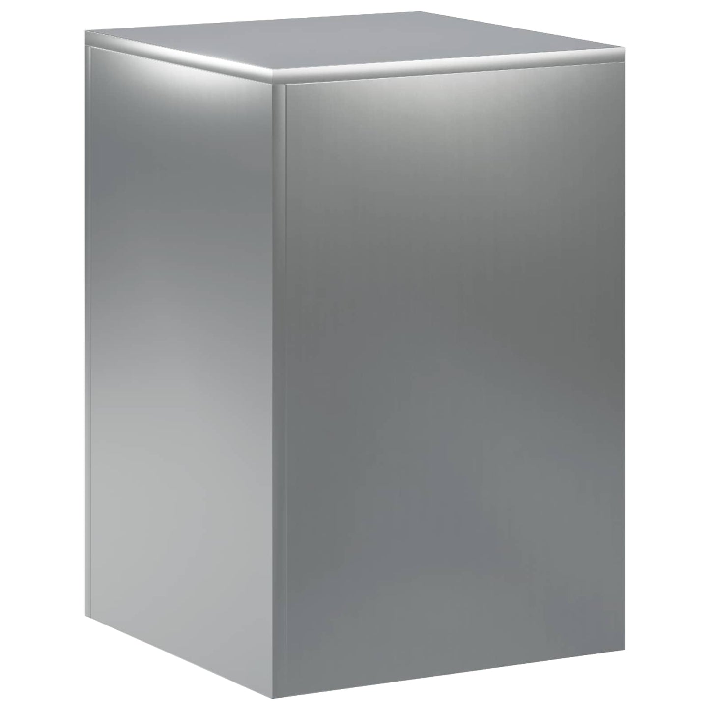 Plant Stand Silver 40 x 40 x 60 cm Steel