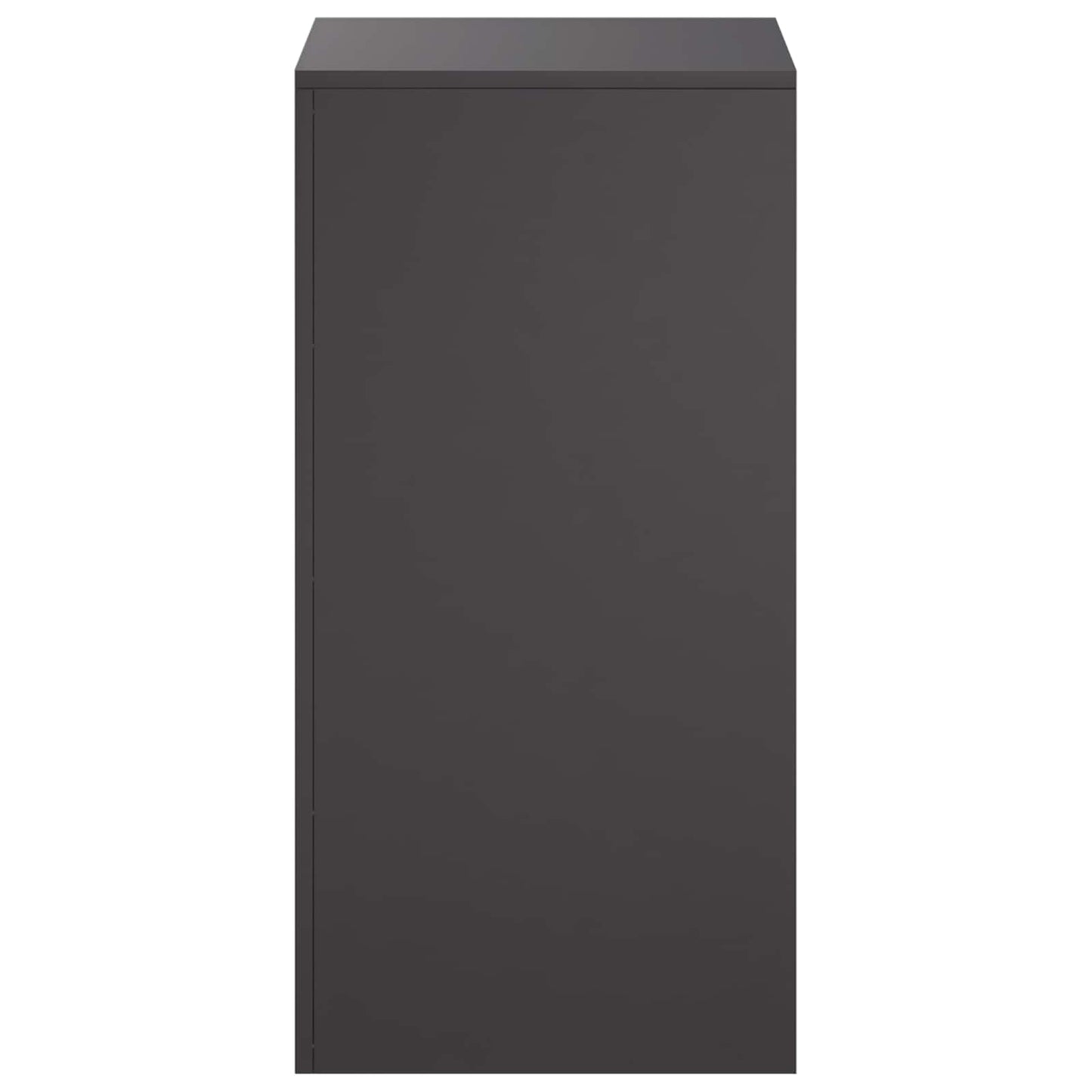 Plant Stand 2 pcs Black 40 x 40 x 80 cm Steel