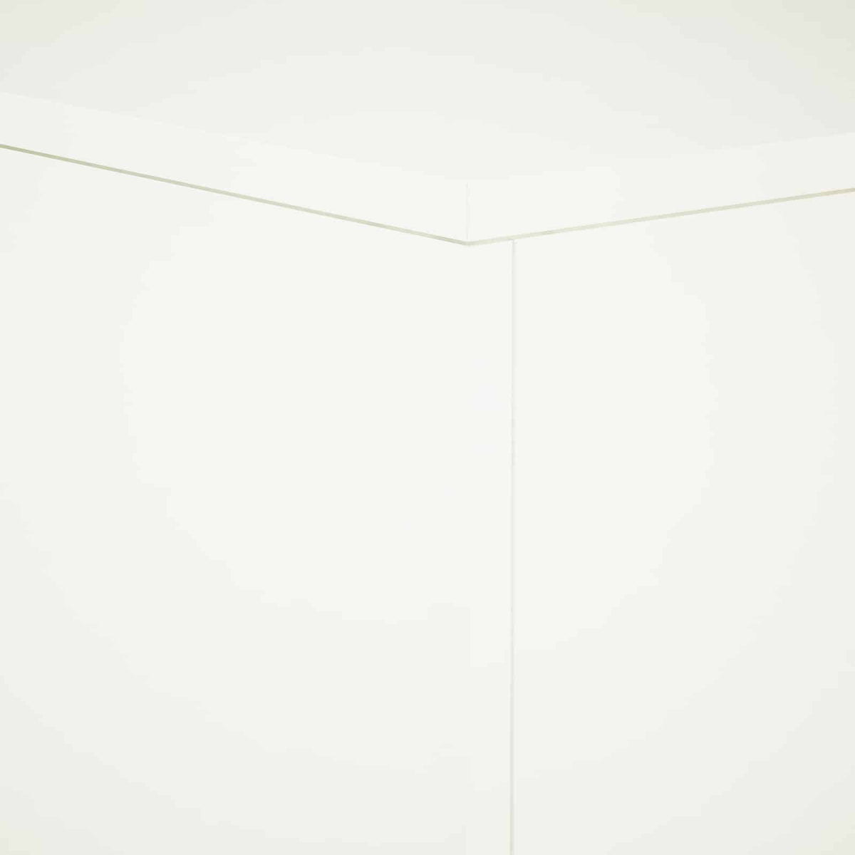 Plant Stand White 40 x 40 x 80 cm Steel