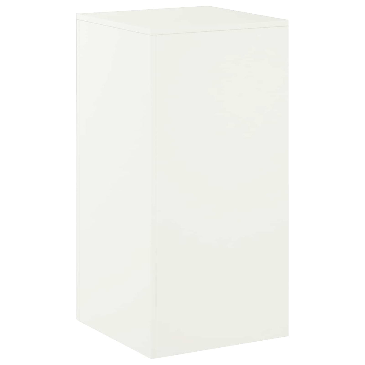 Plant Stand White 40 x 40 x 80 cm Steel