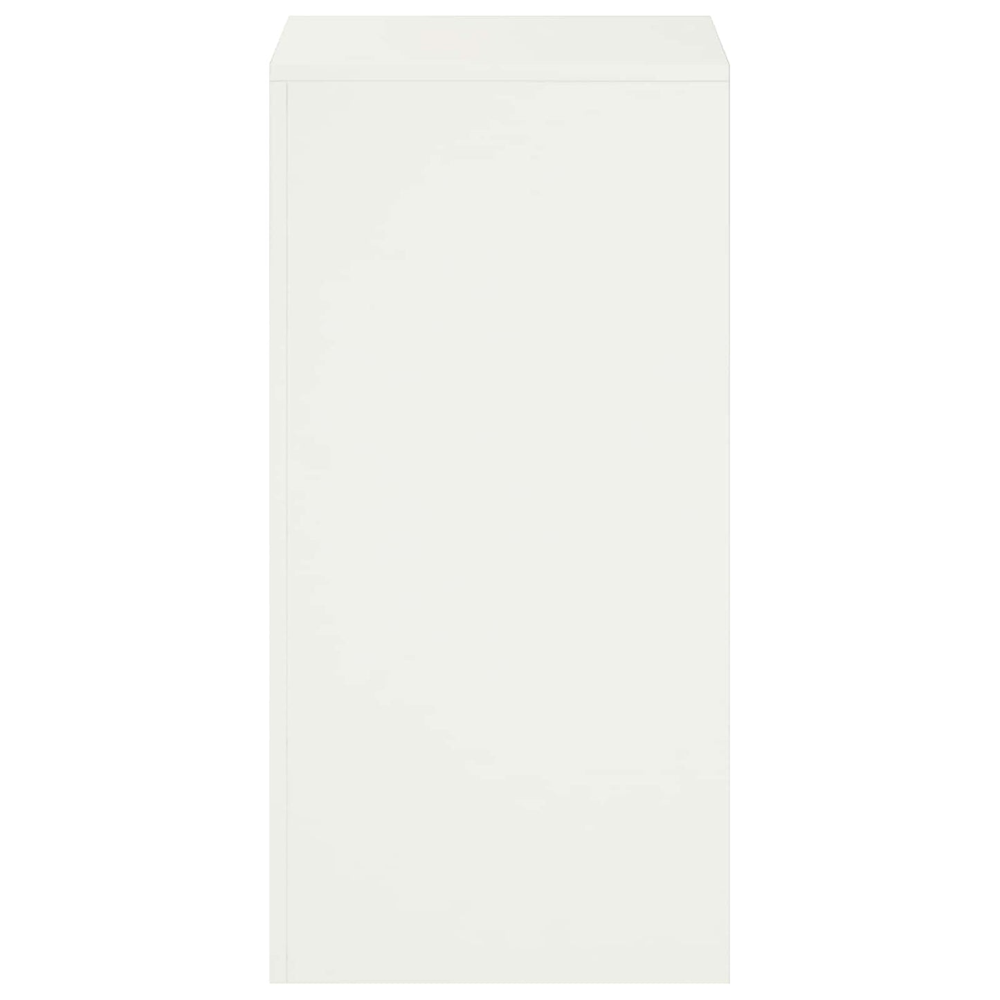 Plant Stand White 40 x 40 x 80 cm Steel