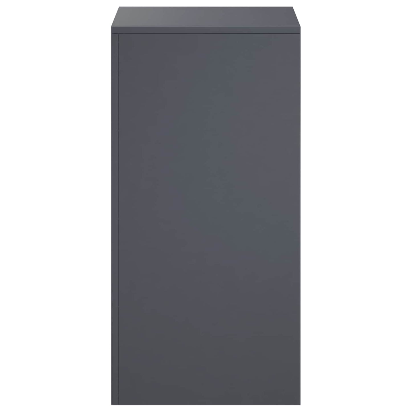 Plant Stand Anthracite 40 x 40 x 80 cm Stainless Steel
