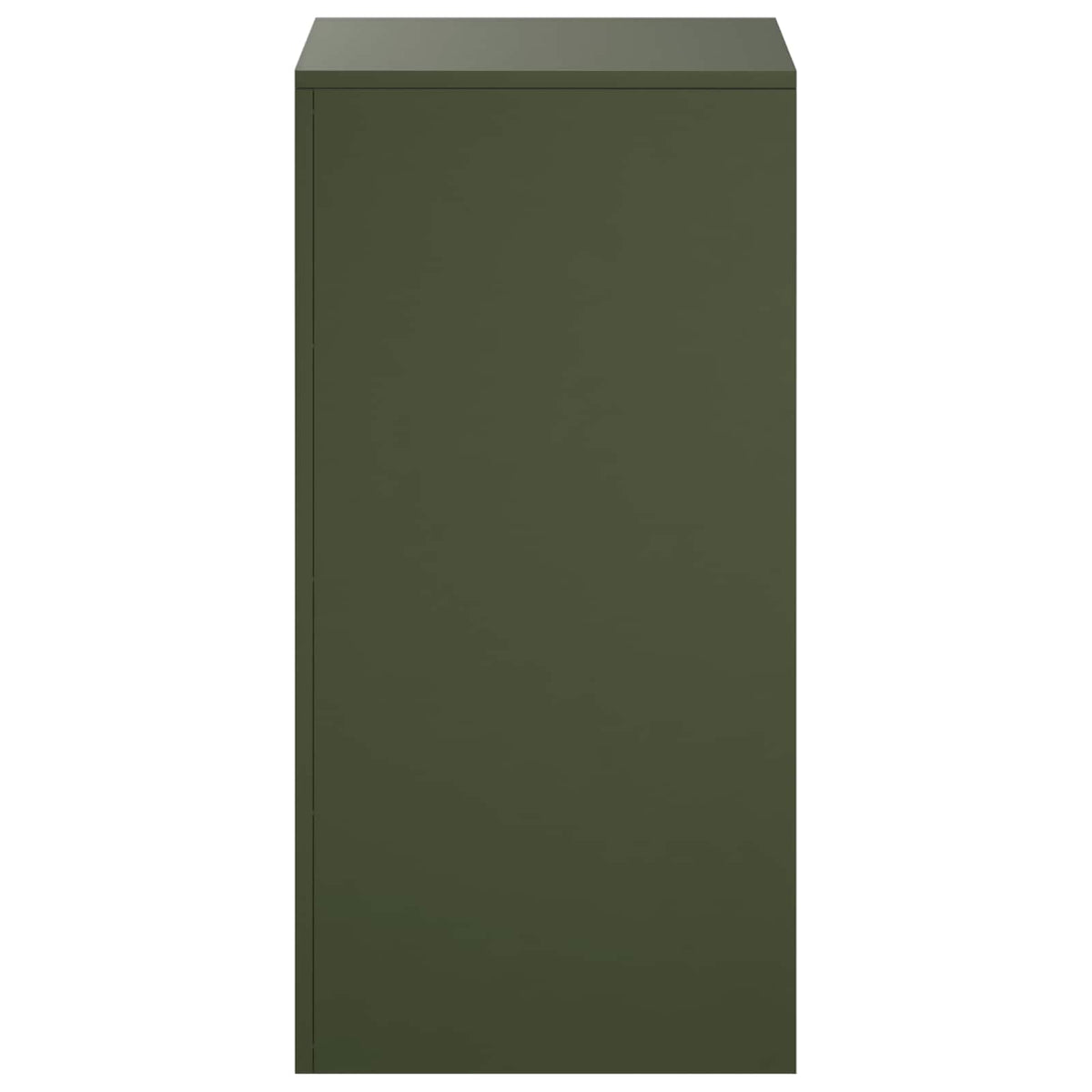 Plant Stand Olive Green 40 x 40 x 80 cm Weathering Steel