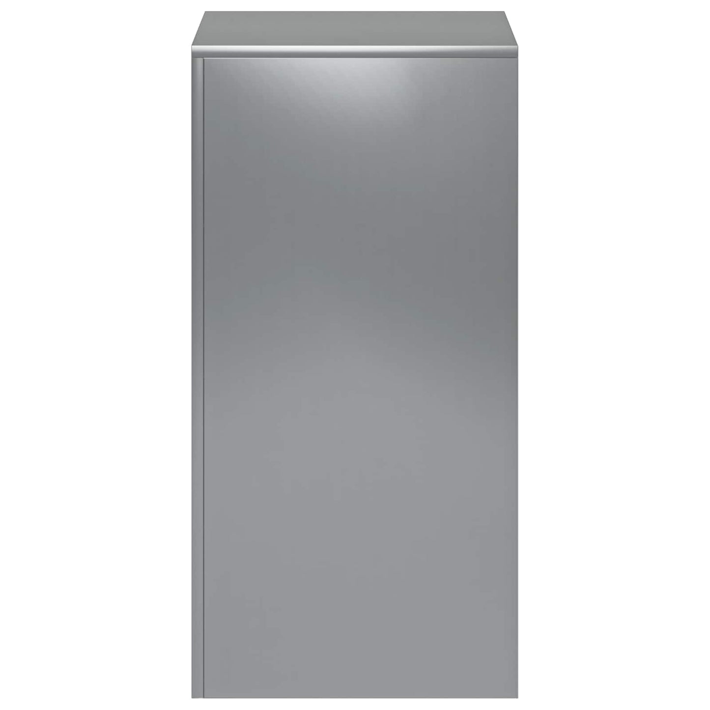 Plant Stand Silver 40 x 40 x 80 cm Steel
