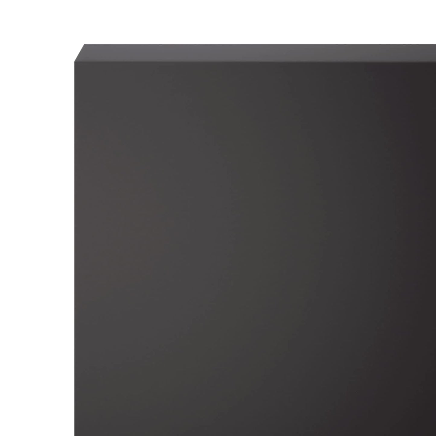 Garden Cover Profile 2 pcs 100 x 10 x 15 cm Steel Black