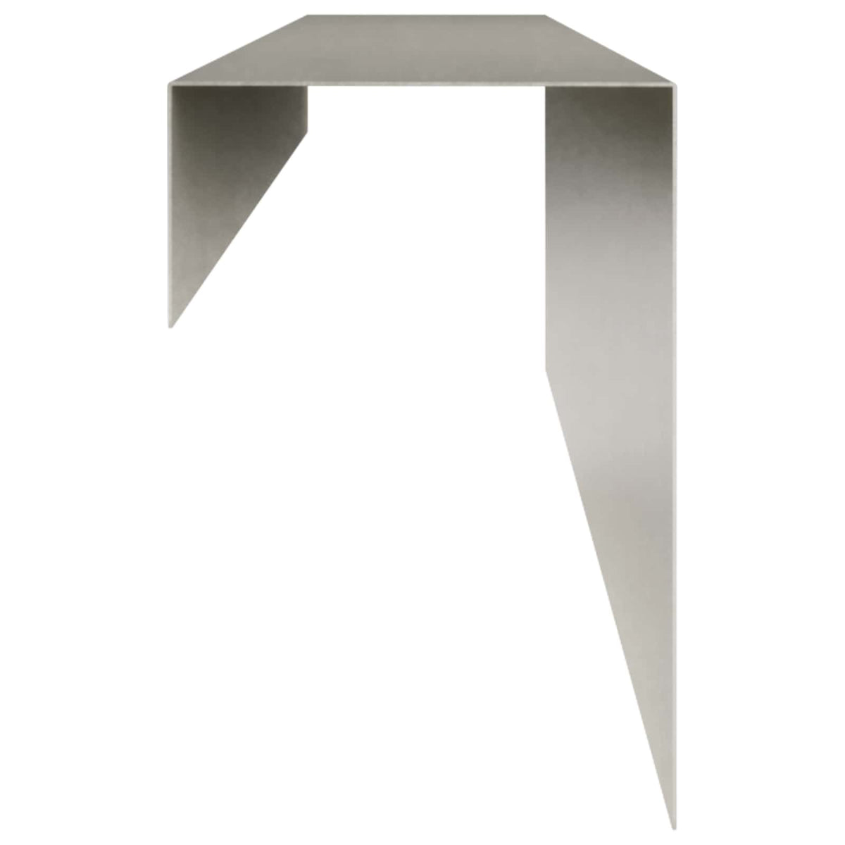 Garden Cover Profile 2 pcs 100 x 10 x 15 cm Stainless Steel
