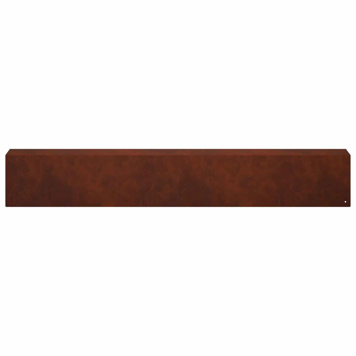 Garden Cover Profile 10 pcs 100 x 10 x 15 cm Weathering Steel