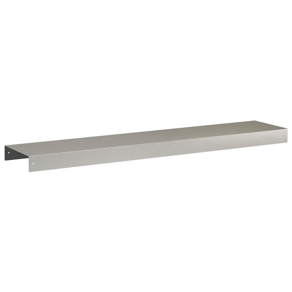 Garden Cover Profile 2 pcs 100 x 20 x 5 cm Stainless Steel
