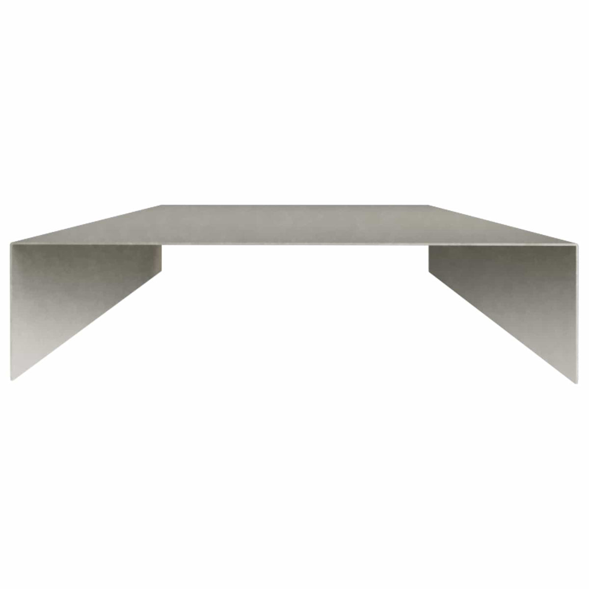 Garden Cover Profile 2 pcs 100 x 20 x 5 cm Stainless Steel