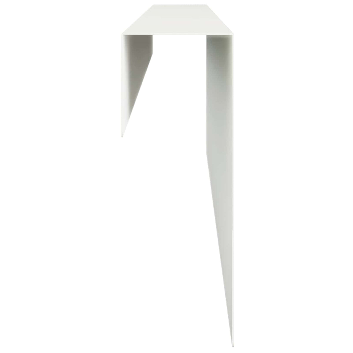 Garden Cover Profile 2 pcs 100 x 6 x 15 cm Steel White