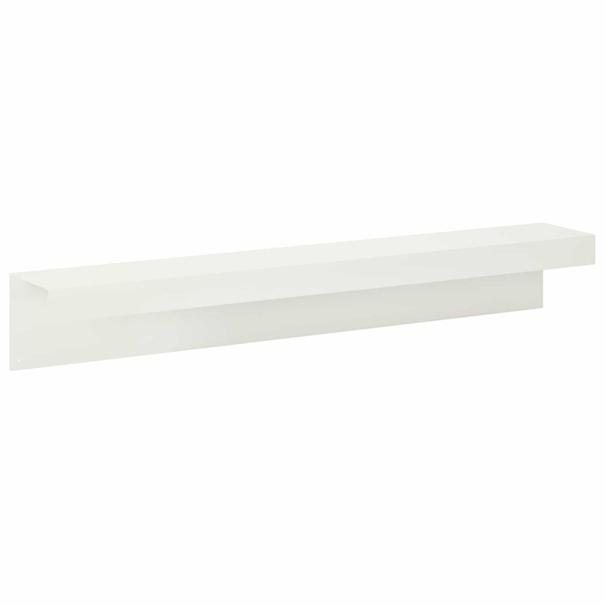 Garden Cover Profile 10 pcs 100 x 15 x 15 cm Steel White