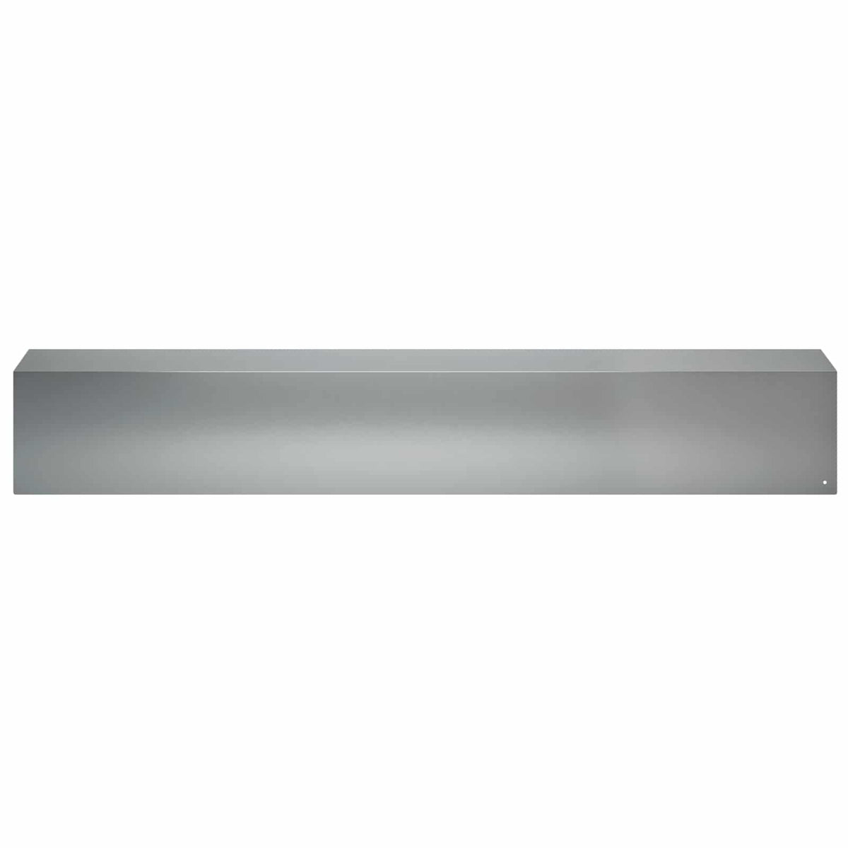 Garden Cover Profile 2 pcs 100 x 15 x 15 cm Galvanised Steel