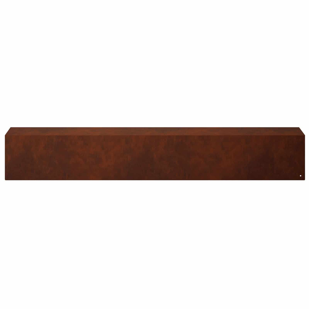 Garden Cover Profile 10 pcs 100 x 15 x 15 cm Weathering Steel