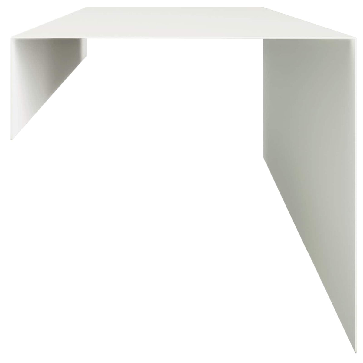 Garden Cover Profile 2 pcs 100 x 20 x 15 cm Steel White