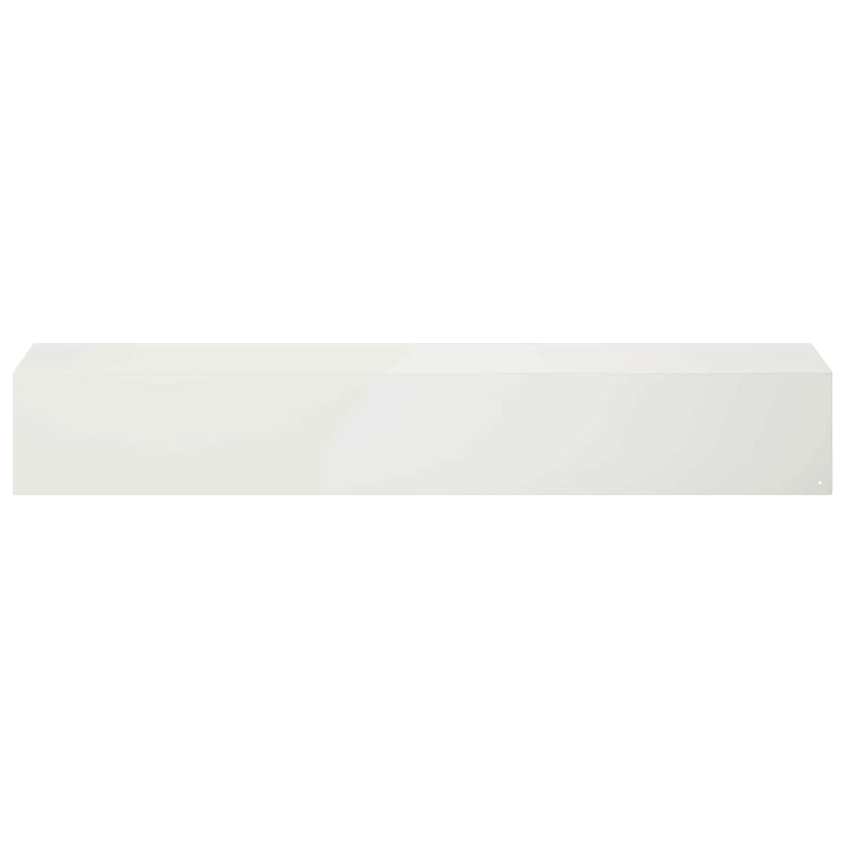 Garden Cover Profile 10 pcs 100 x 20 x 15 cm Steel White