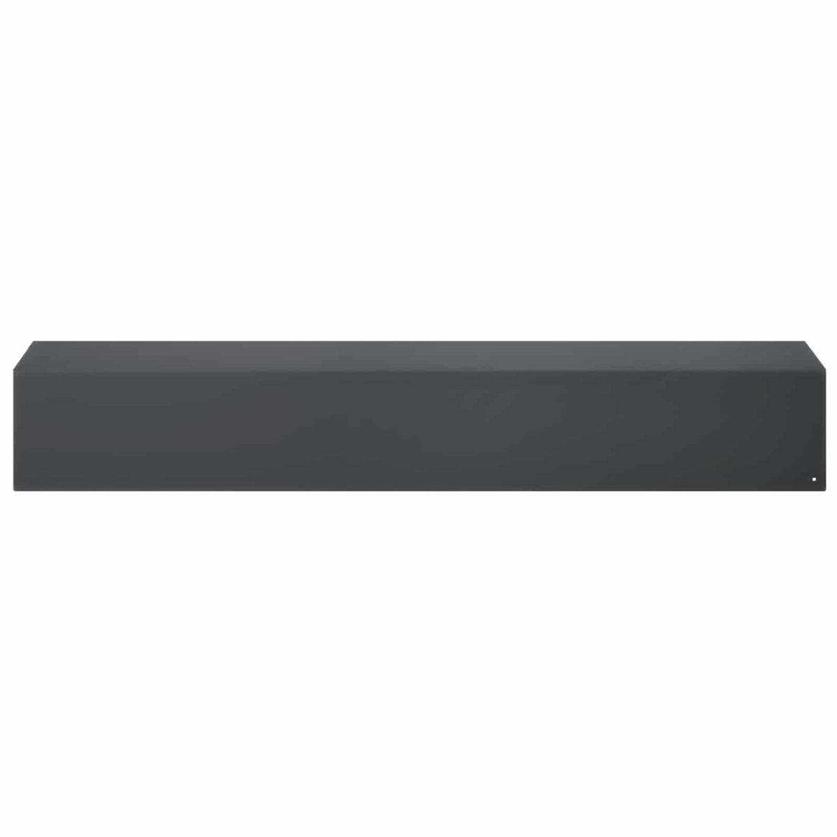 Garden Cover Profile 10 pcs 100 x 20 x 15 cm Steel Anthracite