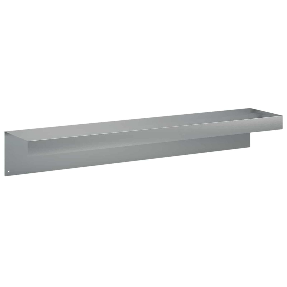 Garden Cover Profile 2 pcs 100 x 20 x 15 cm Galvanised Steel