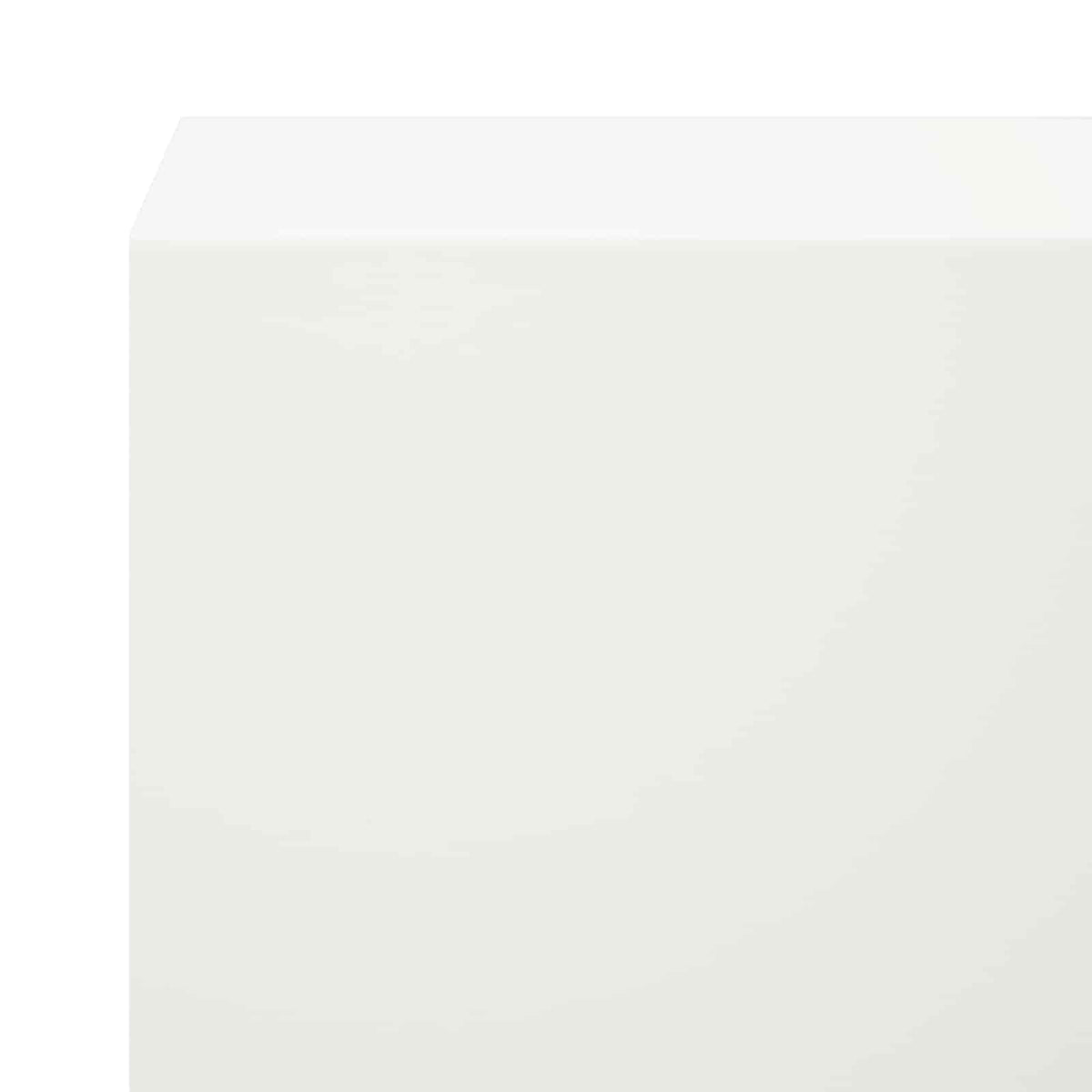 Garden Cover Profile 10 pcs 100 x 5 x 5 cm Steel White