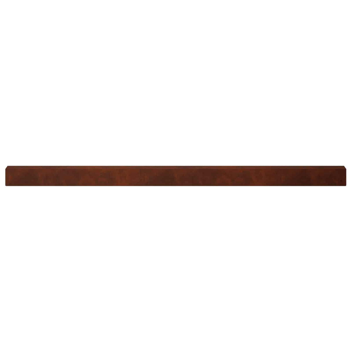 Garden Cover Profile 20 pcs 100 x 5 x 5 cm Weathering Steel