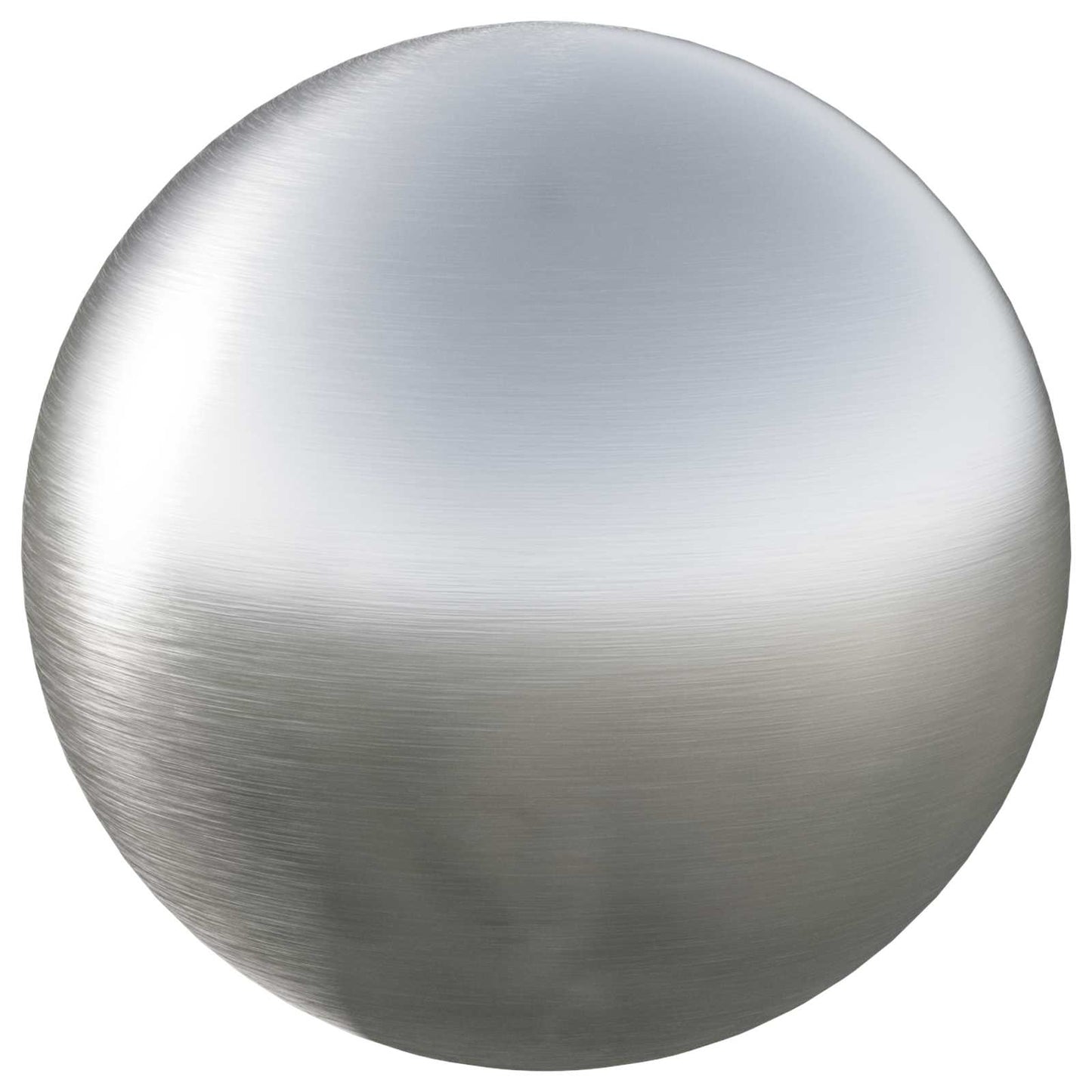 Brushed Ball 4 pcs Ø 10 cm Silver Stainless Steel 201
