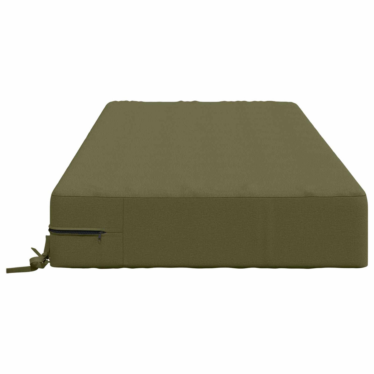 Seat Cushion SOEST 100% Polyester Olive green 120 x 80 x 15 cm