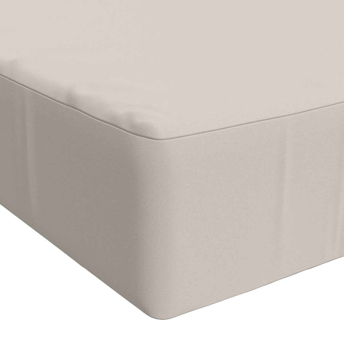 Seat Cushion SOEST 100% Polyester White 120 x 80 x 15 cm