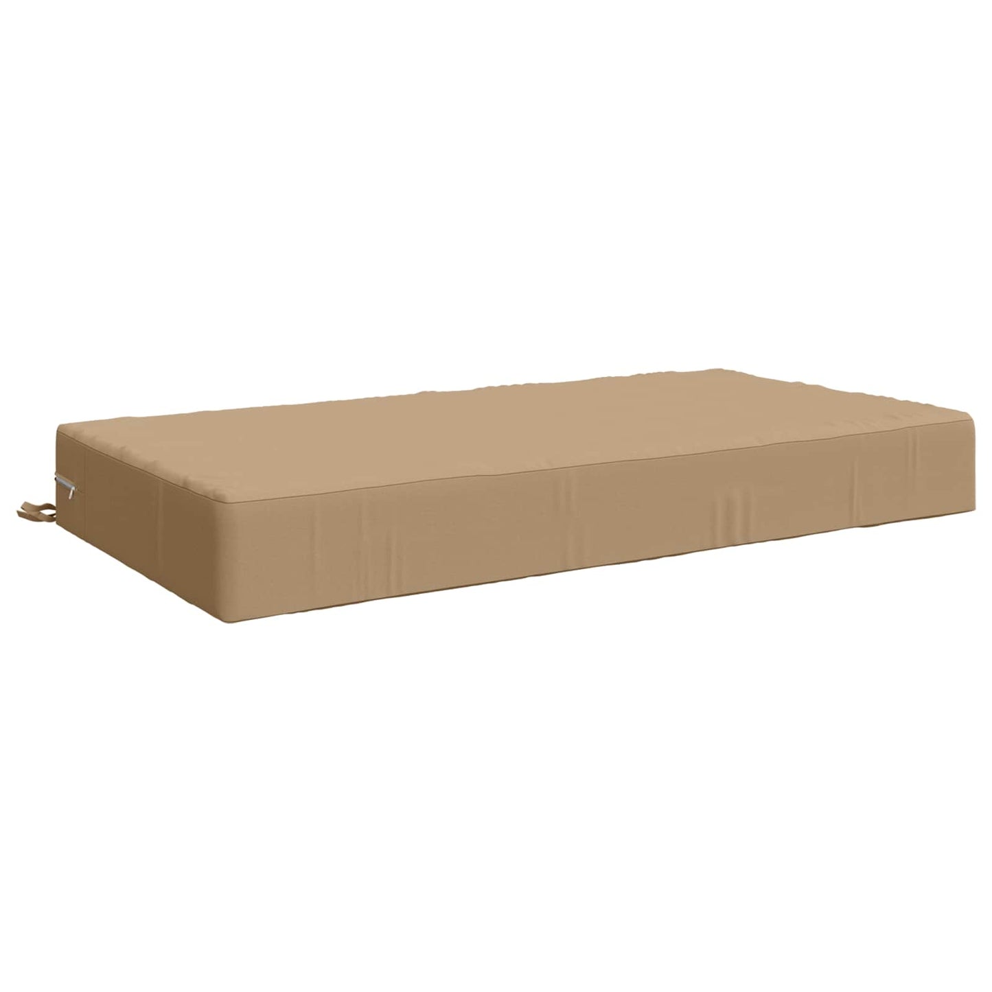 Seat Cushion SOEST 100% Polyester Sand 120 x 80 x 15 cm
