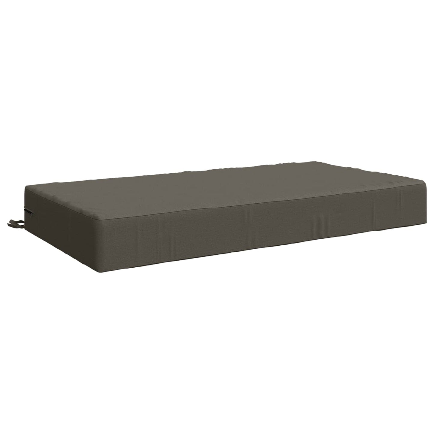 Seat Cushion SOEST 100% Polyester Grey 120 x 80 x 15 cm
