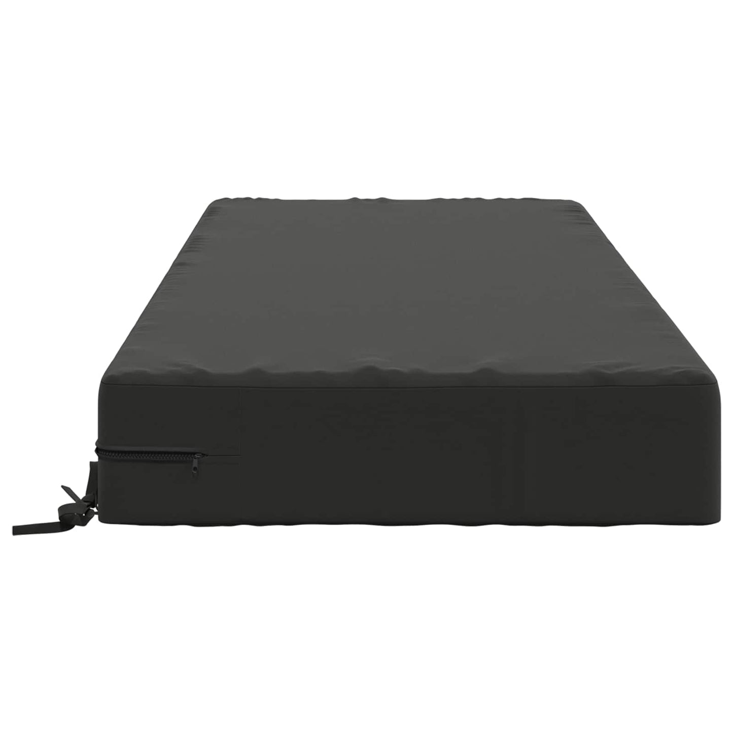 Seat Cushion SOEST 100% Polyester Anthracite 120 x 80 x 15 cm
