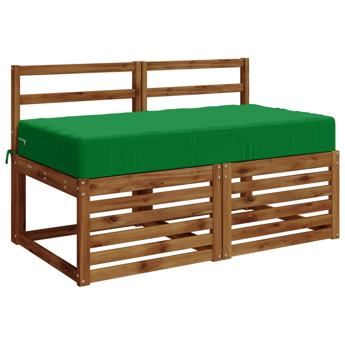 Seat Cushion SOEST 100% Polyester Green 120 x 80 x 15 cm