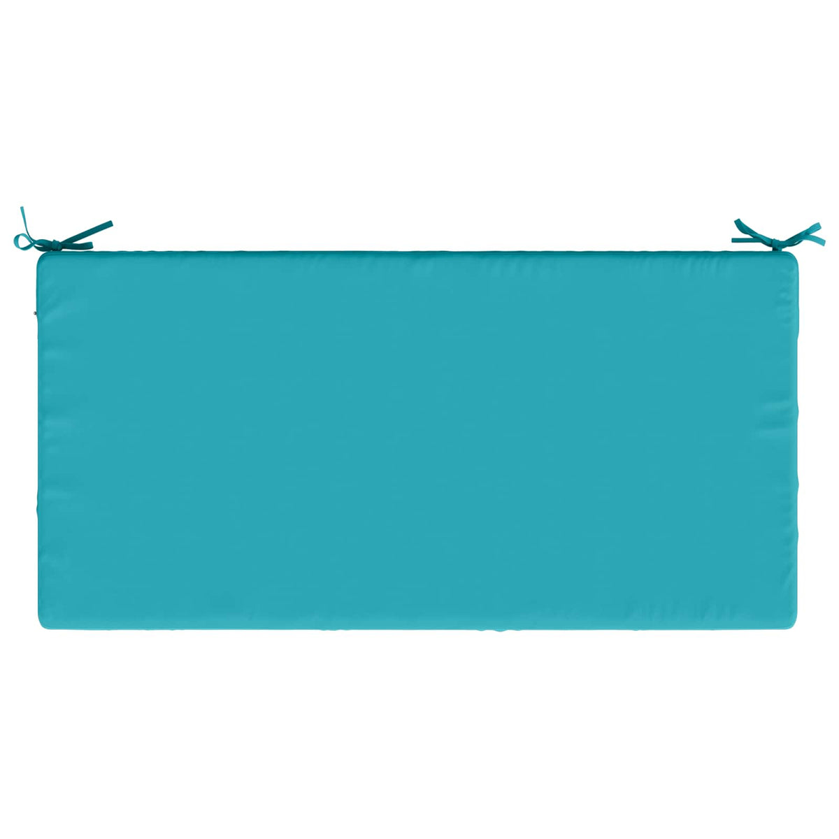Seat Cushion SOEST 100% Polyester Turquoise 120 x 80 x 15 cm