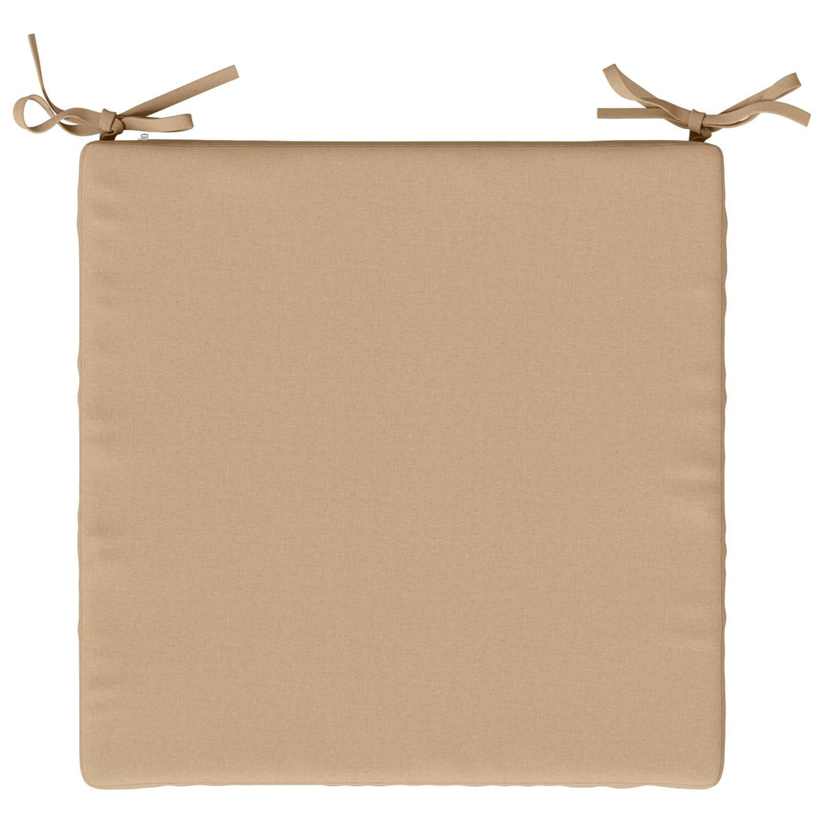 Seat Cushions SOEST 4 pcs 100% Polyester Sand 40 x 40 x 5 cm