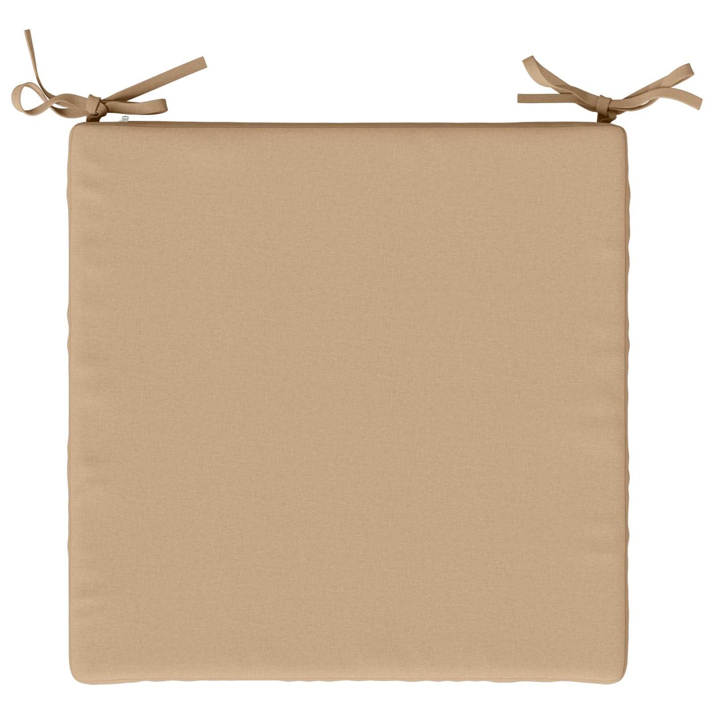 4-Piece Seat Cushions SOEST 4 pcs 100% Polyester Sand