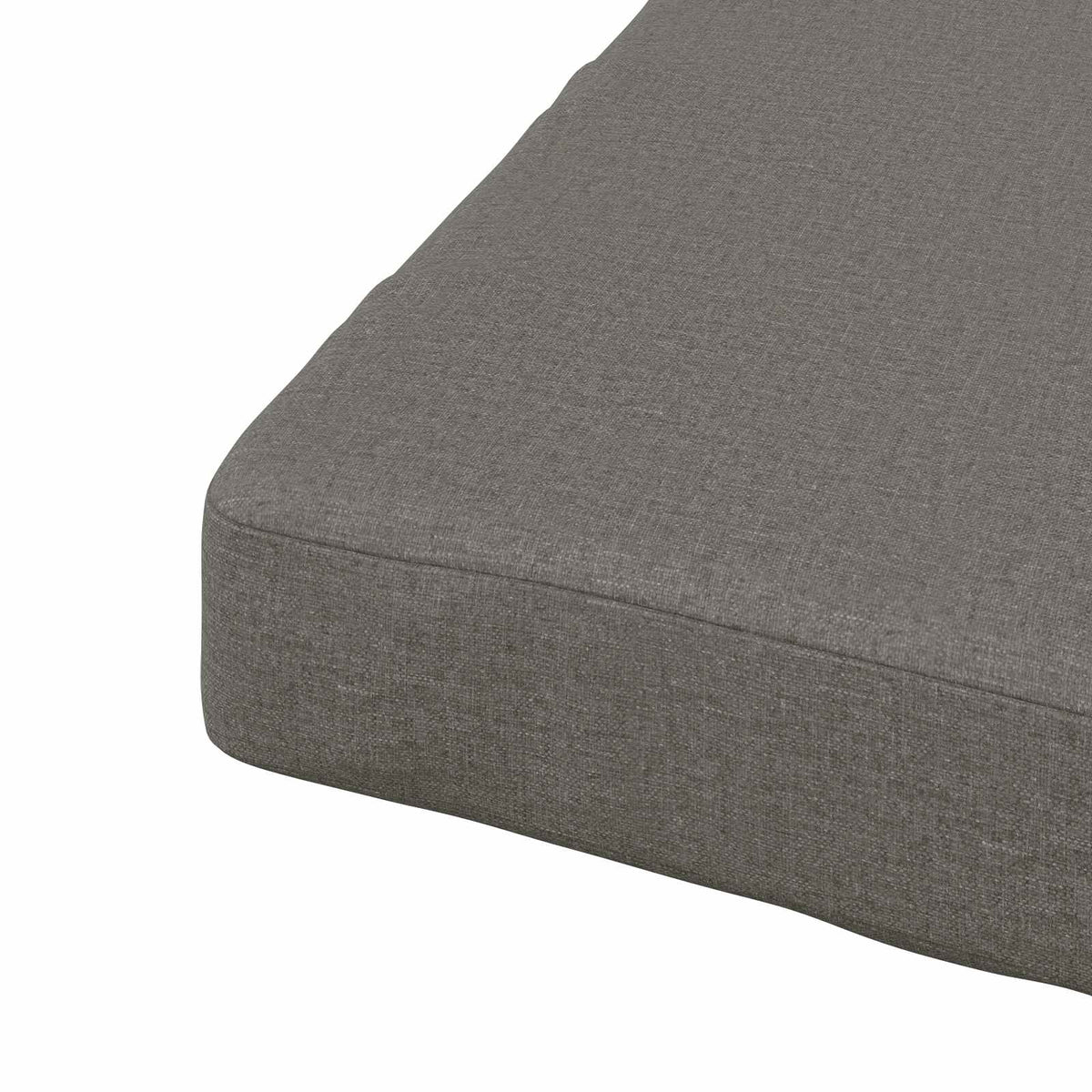 Seat Cushions SOEST 4 pcs 100% Polyester Grey 40 x 40 x 7 cm